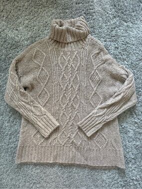 Turtleneck Knit Sweater